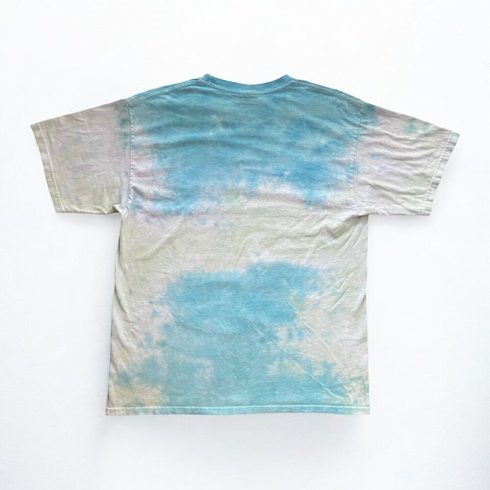 Nickelodeon Girls of the 90s Tie Dye Cartoon Graphic Boyfriend Tee Size Medium - Picture 6 of 10